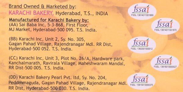 Karachi Fruit Biscuit - Premium, 400 g - Image 6