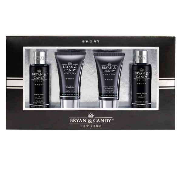Bryan & Candy Complete Face & Body Care Kit | Valentine's Day Gift Set For Men | 100% Vegan | Skin-Friendly pH 5.5 for All Skin Types,SLS & Paraben Free (LEMON & THYME KIT) - Image 2