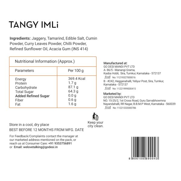 GO DESi Popz Imli Pop, Tamarind & Jaggery Candy, 50 Pieces, Tangy Imli, Imli Candy, Lollipop, Digestive Candy, 400 g - Image 6