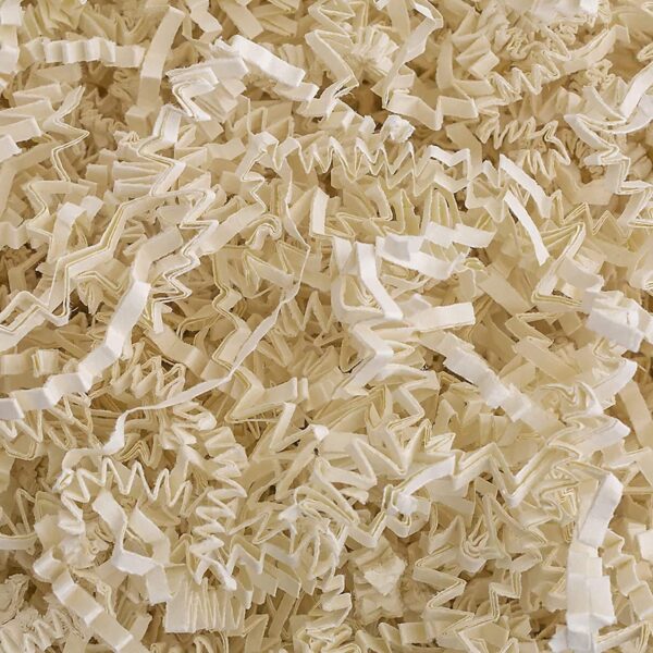 Zarwani Shredded Paper Grass Confetti for Hamper, Basket Filling, Gift, Box Packing Christmas, Project DIY use Raffia Crinkle Paper Strips (pink white 100gram) - Image 5