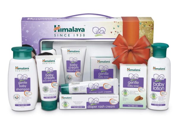 Himalaya Happy Baby Gift Pack ( 5 IN 1) - (Soap, Shampoo, Lotion, Diaper Rash Cream, Baby Cream) - Image 2