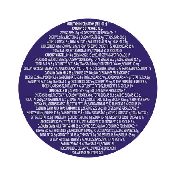 Cadbury Celebrations Premium Selections Assorted Chocolate Gift Pack, 186 g - Image 9