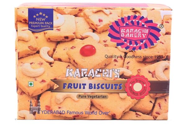 Karachi Fruit Biscuit - Premium, 400 g - Image 2