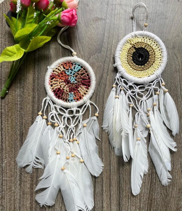 Rarejoy Set of 5 Gift for Women, Dreamcatcher+Cute Budha Monks+Mug+ Candle+ Diary+Greeting Card, Valentine Gift for Girlfriend, Birthday Gift for Women, Gift for her, Anniversary Gift for Wife - Image 3