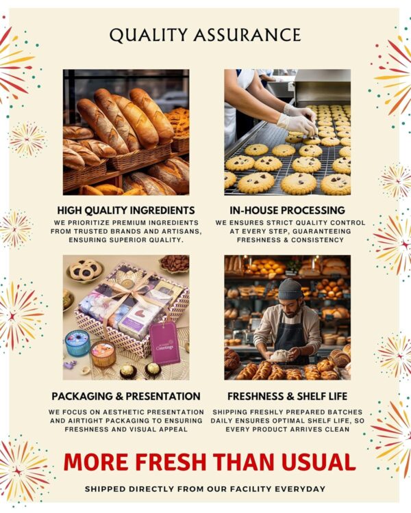 Hyperfoods® New Year Gifts For Friends Gift For Makar Sankranti Gajak Barfi New Year Gift Gajak Combo Chikki Gajak Gud Gajak Til Chikki Lohri Gift Hamper Gift Hamper Wicker Basket For Gifts - Image 5