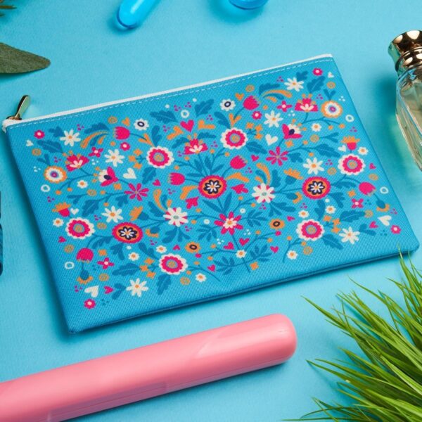 Doodle Undated Planner Gift Set | A5 Happiness Planner + Multifunctional Pouch + Pen + 12 Notecards + 2 Motivational Quote Cards |Packed in a Beautiful Festive Gift Box (Planner's Haven II) - Image 5